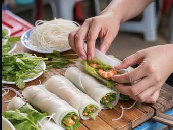 A Vietnamese girl taught me how to roll it properly