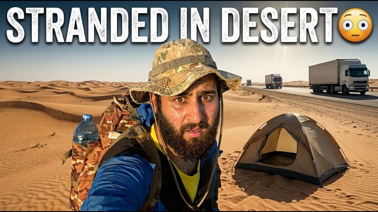 Hitchhiking Oman to Saudi Arabia: 2000km Desert Border Guide